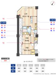 KDXレジデンス大濠ハーバービュータワーの間取り画像