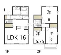 Lizza-6の間取り画像