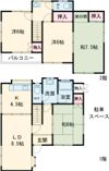 羽村貸家の間取り画像