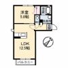 シャーメゾン津山D棟の間取り画像