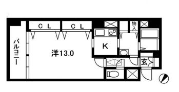 TOUKAKUINの間取り画像