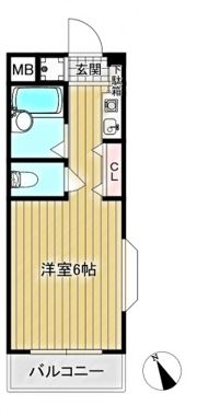 ドルチェ大宮の間取り画像