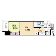 BPRレジデンス国泰寺(旧S-RESIDENCE国泰寺町二丁目)の間取り画像