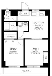 第5サンキビルの間取り画像