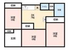 松戸市小金戸建の間取り画像