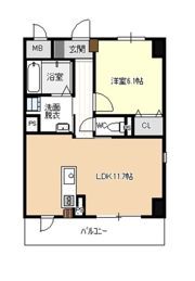 ロイヤル山王の間取り画像