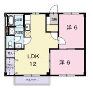 グリーンアイランドBの間取り画像