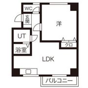 レジデンス鳥居松 B棟の間取り画像