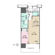 リニアゲートタワー名古屋の間取り画像