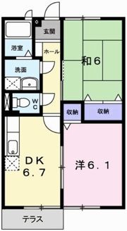 パークサイド3の間取り画像