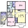 ハーヴェスト飯山 Aの間取り画像