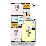 ボヌールメゾンの間取り画像