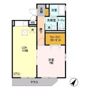 Apartment SARATOGAの間取り画像