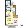 フローラⅡ 三園の間取り画像