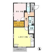 ヴェール藤塚の間取り画像