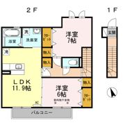 アクエリアスの間取り画像