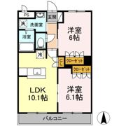 Corpoさくら B棟の間取り画像