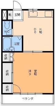 モルペウスコートの間取り画像