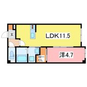 S.K.レジデンス成和の間取り画像