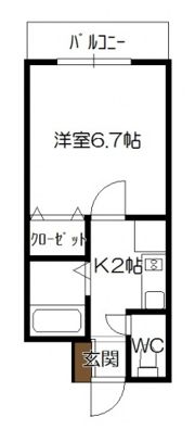 アクシス翠町の間取り画像