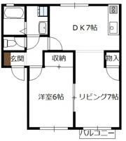 カンパーニュTNの間取り画像