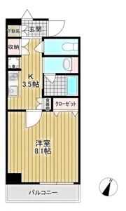 SAikyo SAKURAGI BLの間取り画像