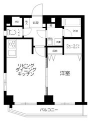 サンテミリオン恵比寿の間取り画像
