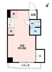 ロイヤル河原町五条の間取り画像