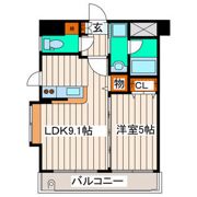 M CHATELETの間取り画像