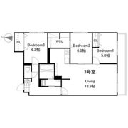 ZABO HILLS MINAMI6JOの間取り画像