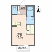 ディアコートエムズIIの間取り画像
