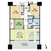 レクセルマンション宇都宮の間取り画像