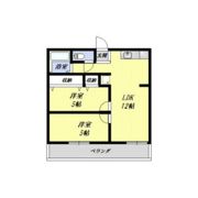 羽根ハイツの間取り画像