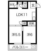 コーポ小池の間取り画像