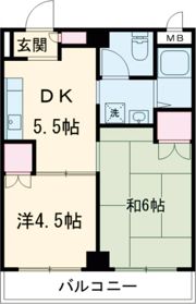 パインリーフ天理の間取り画像
