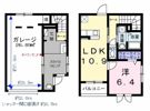 ベルシェールⅠの間取り画像