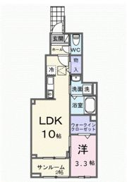 ヒカルサ清水本町の間取り画像
