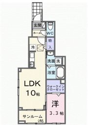 ヒカルサ清水本町の間取り画像