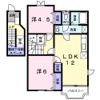 キャンディ ポップBの間取り画像