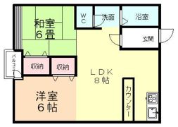 リブロ山口の間取り画像