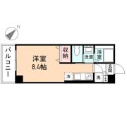 クロスシーズン愛宕の間取り画像