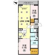 (仮称)八潮南部西62街区PJ Aの間取り画像