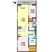 timeless Bの間取り画像