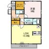 リビングタウン北上尾 Bの間取り画像