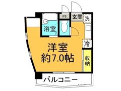 ロイヤルパレス清水台の間取り画像