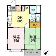 メゾングラッセ Aの間取り画像