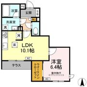 シャーメゾン大和東レジデンスの間取り画像