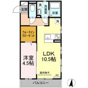 マレアガーデン新横浜Aの間取り画像