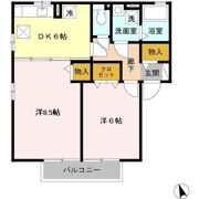 セジュール荒井 Bの間取り画像