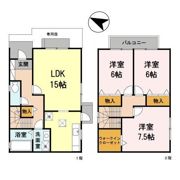 ヴェール パティオの間取り画像